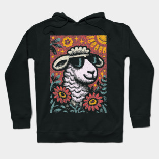 Dreamy Sheep | The Whimsical Woolly Lamb Hoodie