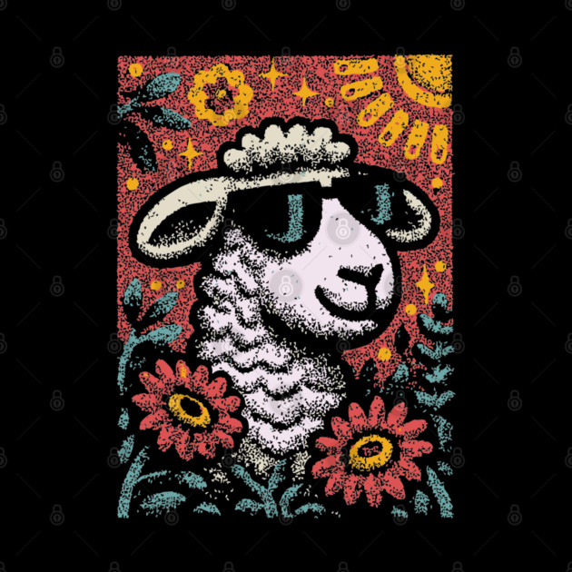Dreamy Sheep | The Whimsical Woolly Lamb by TuncGK