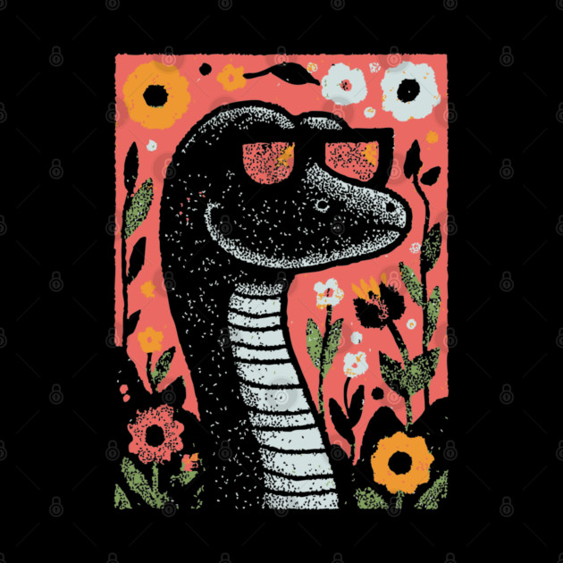 Cool Snake in the Grass | The Laid-Back Reptile by TuncGK