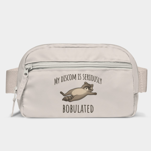 Funny My Discom Is Seriously Bobulated Raccoon Wordplay by Luxinda