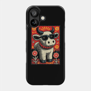 Nerdy Cow | The Intellectual Heifer Phone Case