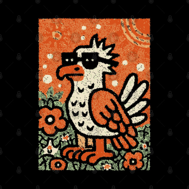 Quirky Hoatzin Bird | The Punk Rock Prehistoric Fowl by TuncGK