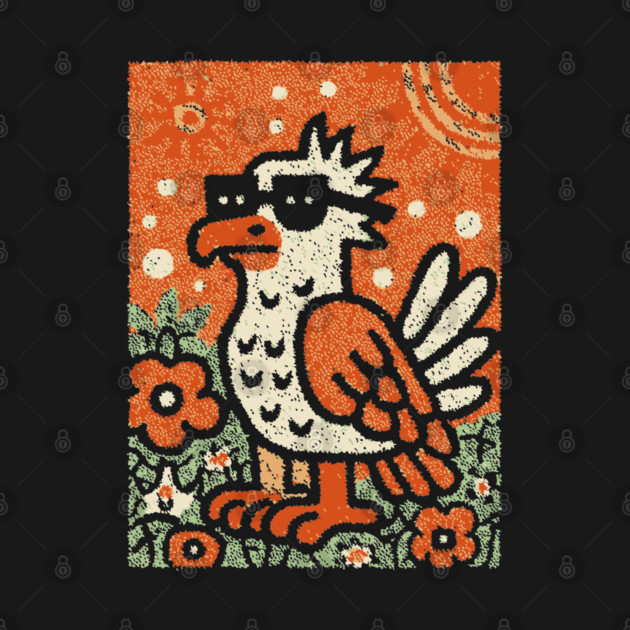 Quirky Hoatzin Bird | The Punk Rock Prehistoric Fowl by TuncGK