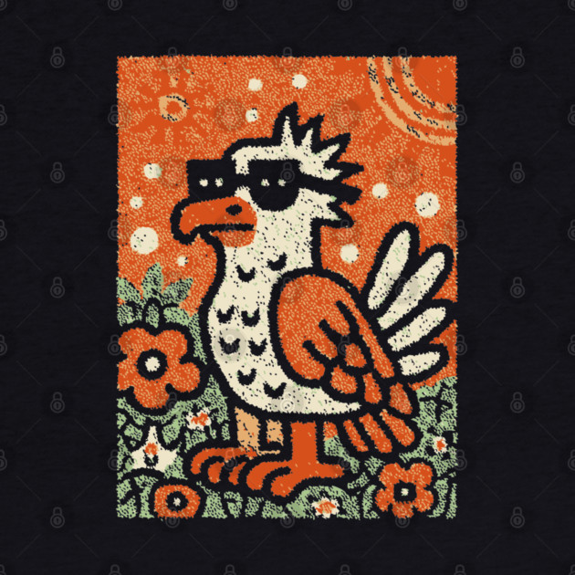 Quirky Hoatzin Bird | The Punk Rock Prehistoric Fowl by TuncGK