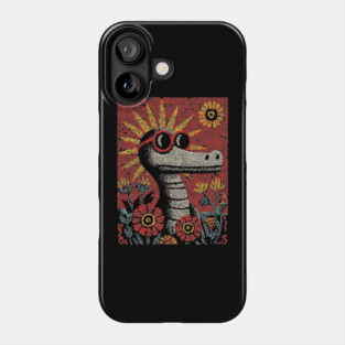 Nerdy Serpent | The Intellectual Reptile Phone Case