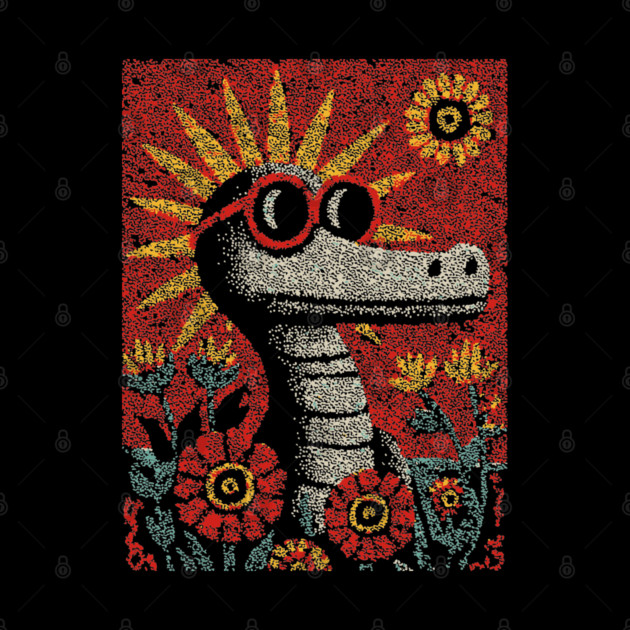 Nerdy Serpent | The Intellectual Reptile by TuncGK