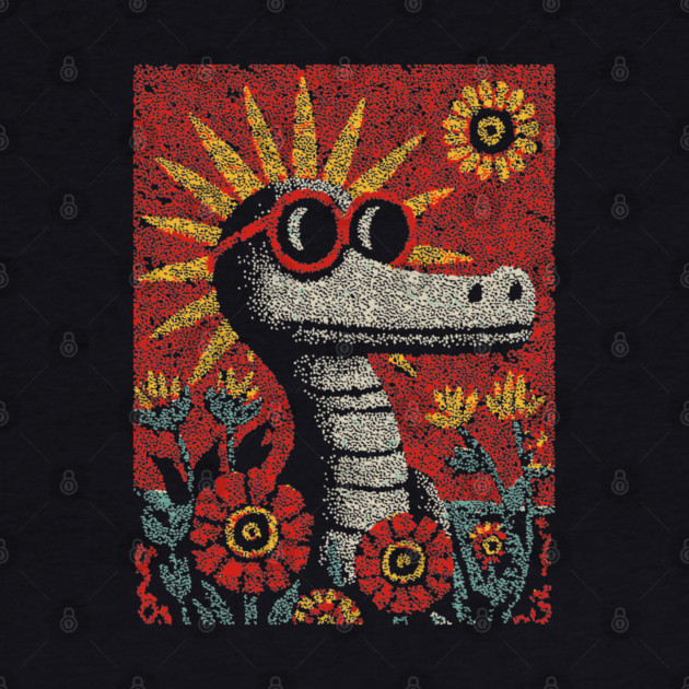 Nerdy Serpent | The Intellectual Reptile by TuncGK