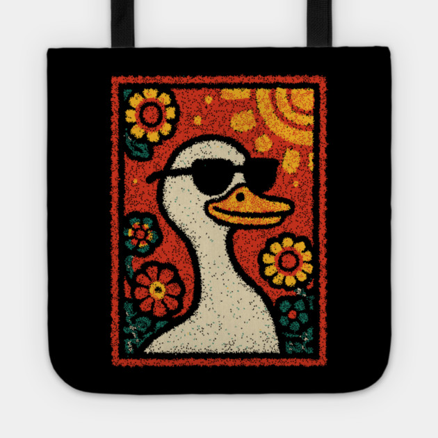 Cool Duck | The Laid-Back Waterfowl Tote by TuncGK