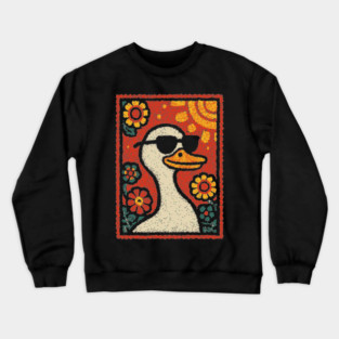 Cool Duck | The Laid-Back Waterfowl Crewneck Sweatshirt