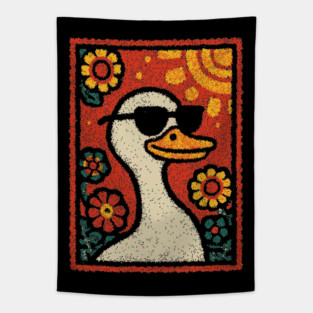 Cool Duck | The Laid-Back Waterfowl Tapestry