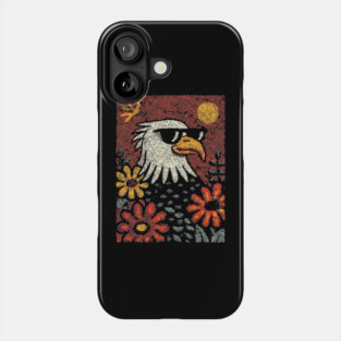 Americana Eagle | Fourth of July Folk Art Phone Case