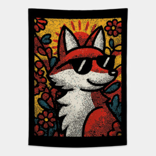 Sly Fox | Autumn Equinox Spirit Tapestry