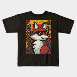 Sly Fox | Autumn Equinox Spirit Kids T-Shirt