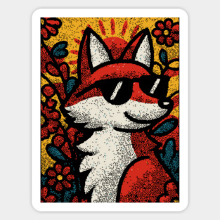 Sly Fox | Autumn Equinox Spirit Sticker