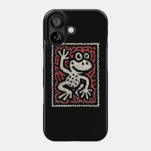 Waving Frog | Leap Day Mascot Phone Case