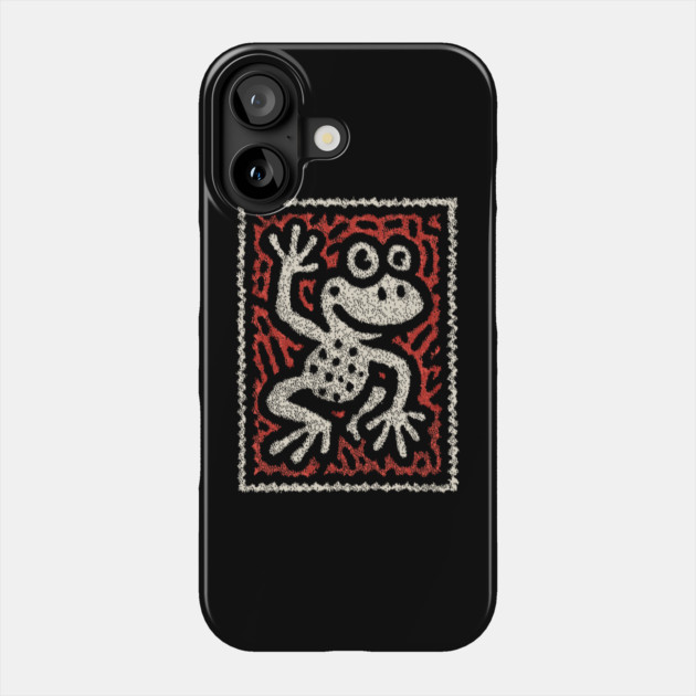 Waving Frog | Leap Day Mascot Phone Case by TuncGK