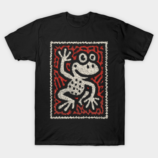 Waving Frog | Leap Day Mascot T-Shirt by TuncGK
