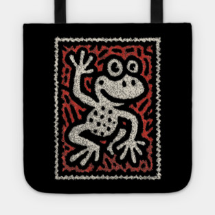 Waving Frog | Leap Day Mascot Tote