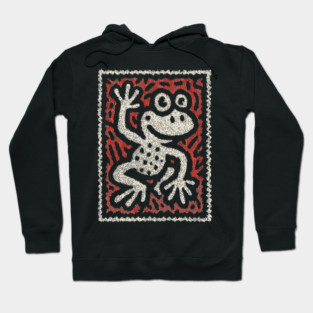 Waving Frog | Leap Day Mascot Hoodie