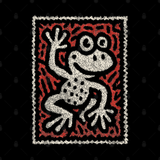 Waving Frog | Leap Day Mascot by TuncGK