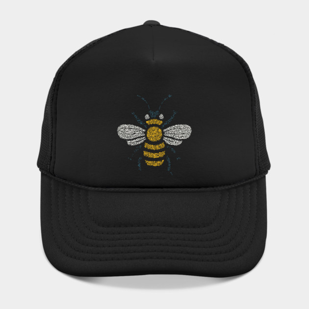 Minimalist Honey Bee | World Bee Day Art by TuncGK