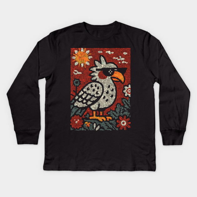 Harpy Eagle | Earth Day Apex Predator Kids Long Sleeve T-Shirt by TuncGK