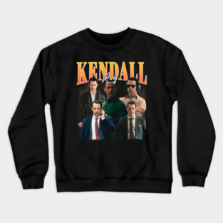 Kendall Roy Retro Collage Crewneck Sweatshirt