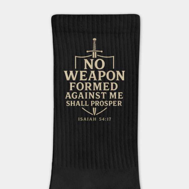 No Weapon Formed Against Me Shall Prosper Christian by Douglas's Store 3