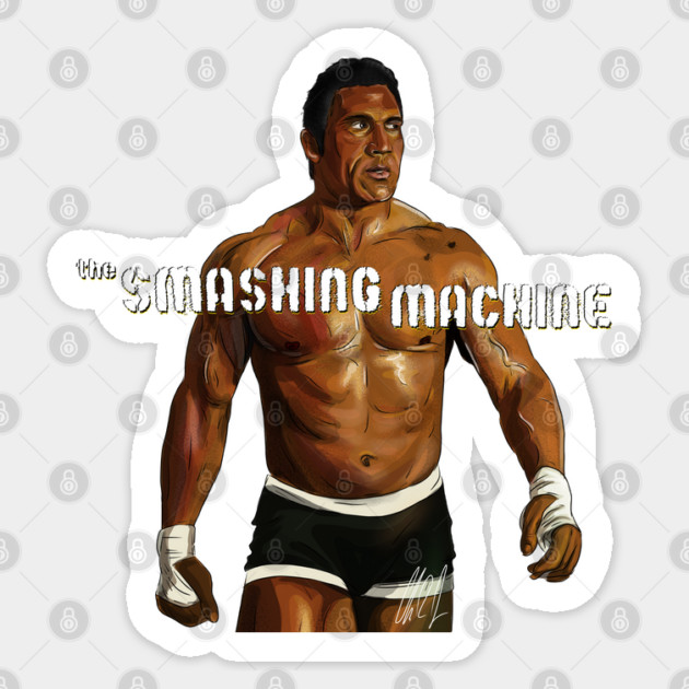 The Smashing Machine: Mark's Entrance Sticker by 51Deesigns