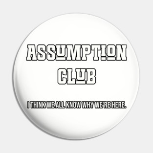 Assumption Club Pin