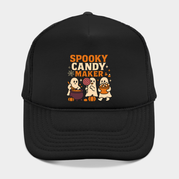 Spooky Candy Maker Halloween Ghost Sweet Treats Graphic Gift by MakerMind8.2