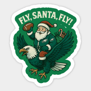 Fly-Santa-Fly Magnet