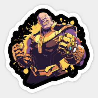 thanos Sticker