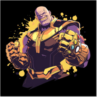 thanos Posters and Art