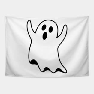 Ghost Booo Tapestry