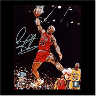 Dennis-Rodman Posters and Art