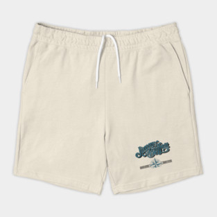 Red Latitudes Jimmy Buffett Shorts