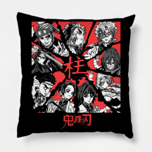 Demon Slayer - Hashira Red Pillow