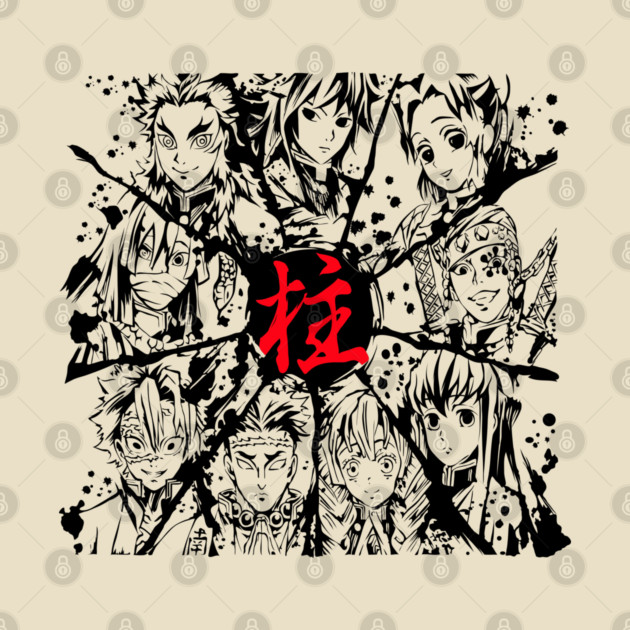 Demon Slayer Hashira Kanji Symbol by Otaku Vibes
