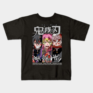 Demon Slayer - Hashira Trio Kids T-Shirt