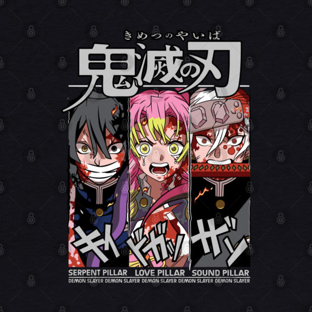 Demon Slayer - Hashira Trio by Otaku Vibes