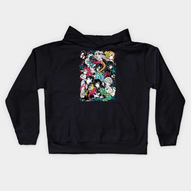 Demon Slayer - Hashira Squad Kids Hoodie by Otaku Vibes
