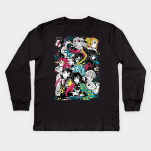 Demon Slayer - Hashira Squad Kids Long Sleeve T-Shirt