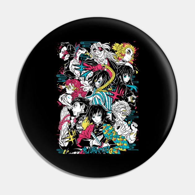 Demon Slayer - Hashira Squad Pin by Otaku Vibes