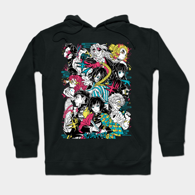 Demon Slayer - Hashira Squad Hoodie by Otaku Vibes