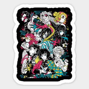 Demon Slayer - Hashira Squad Magnet