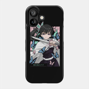 Demon Slayer Kanao Tsuyuri Butterfly Blade Art Phone Case