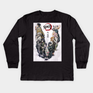 Demon Slayer - Hashira United Kids Long Sleeve T-Shirt