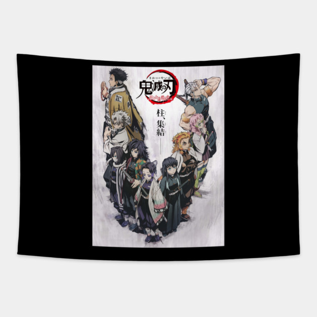 Demon Slayer - Hashira United Tapestry by Otaku Vibes