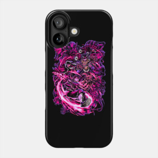 Demon Slayer - Tanjiro vs Upper Moon 4 Phone Case